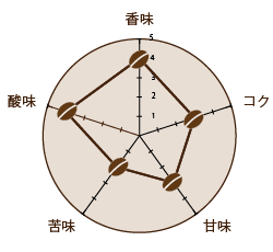 焙煎度合い：シティロースト